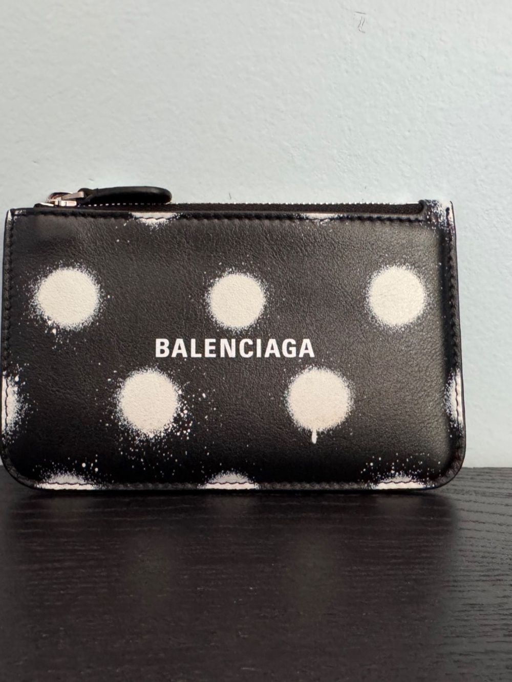 Balenciaga Card Holder w/ Zip Pocket